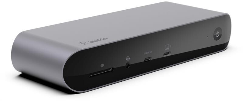 Док-станція Belkin USB-C Thunderbolt 4 Triple Display Dock 8K (INC006VFSGY)