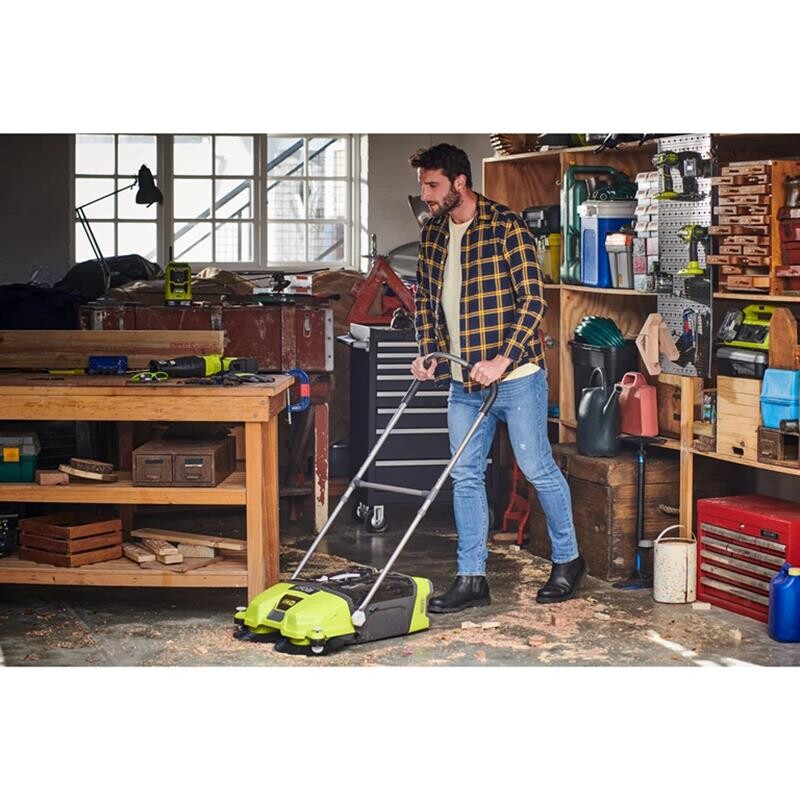Підмітальна машина Ryobi R18SW3-0 (5133004365)